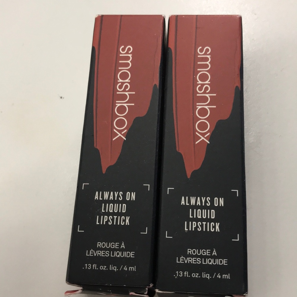 Two new smashbox always on liquid lipstick